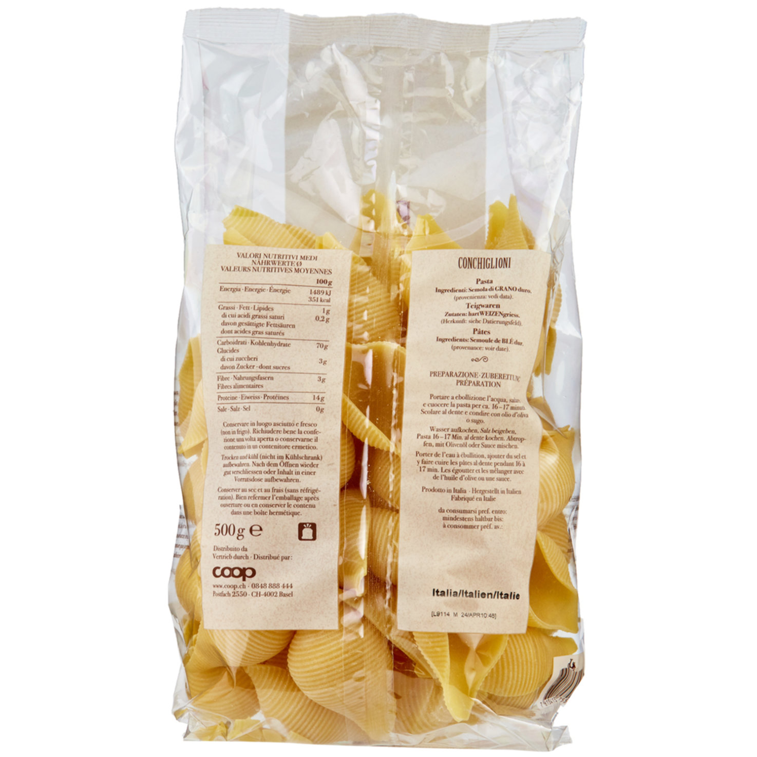 Sapori d'Italia Conchiglioni
