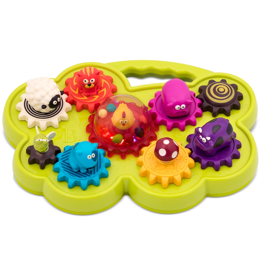 B.TOYS B. Musikspielzeug Tier-Zahnräder 1