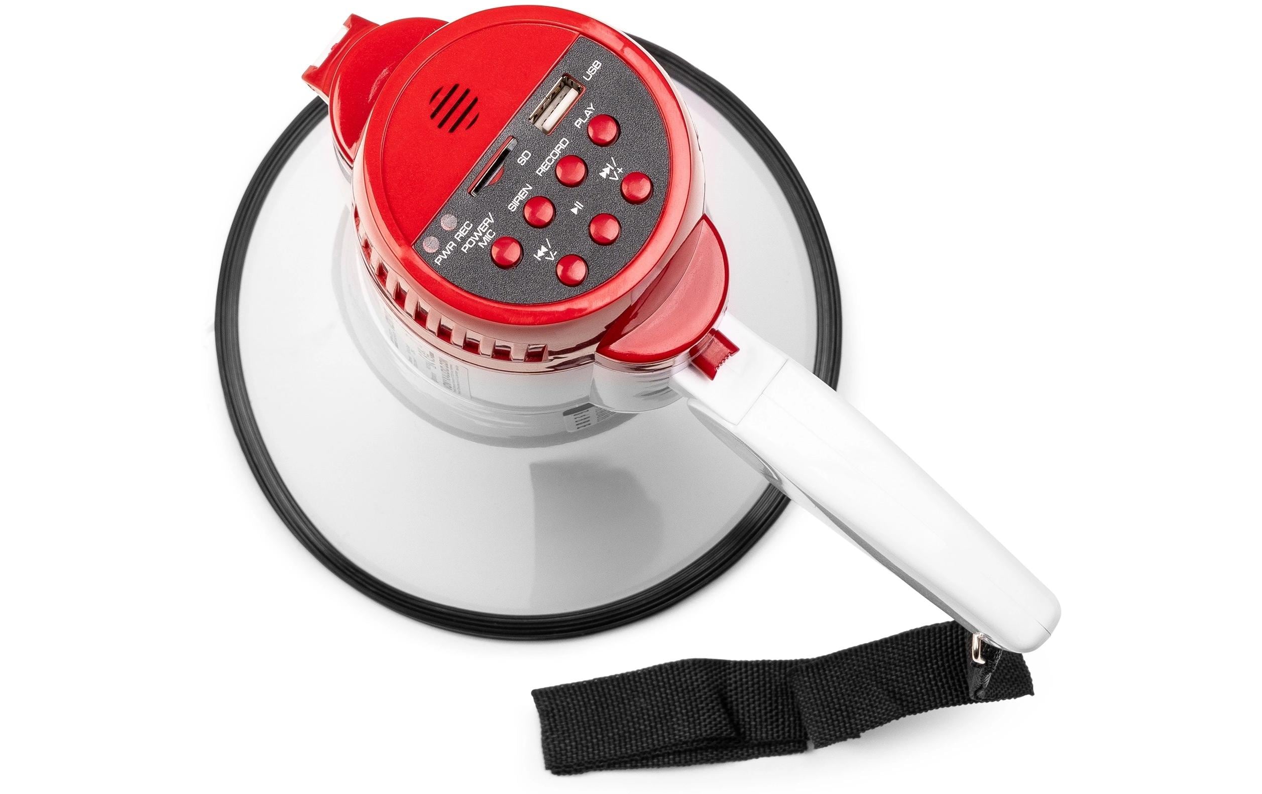 Megaphon MEG025Megaphon mit 25W Leistung und Akku