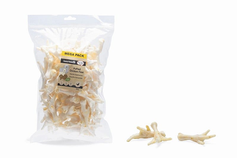Beeztees Gepofte Kippenpoten Mega Pack Hondensnack 750 gram | 15168