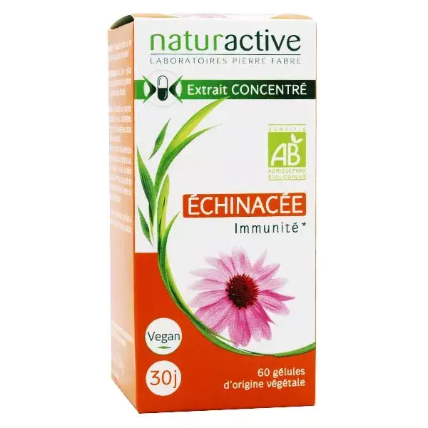 Naturaactive Equinácea Orgânica - Defesas Naturais - 60 cápsulas