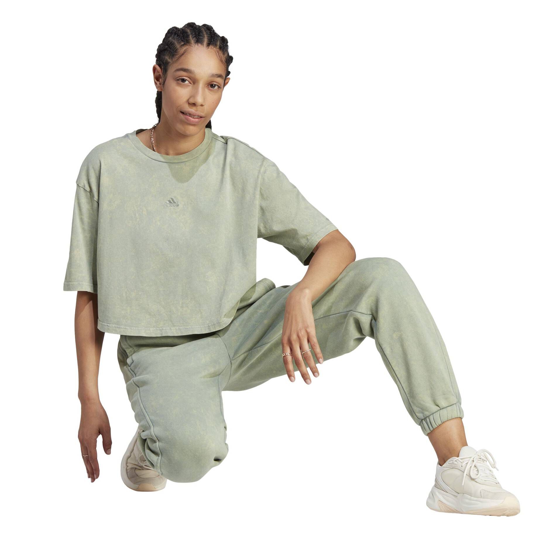 adidas Performance| Damen Sweathose ALL SZN FLEECE WASHED PANT