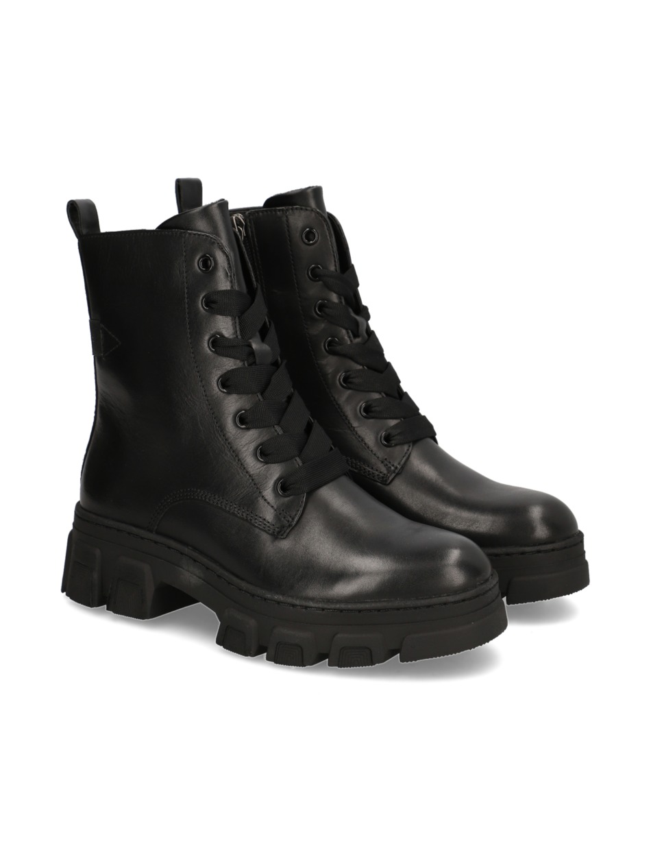 Glattleder Schnürboot