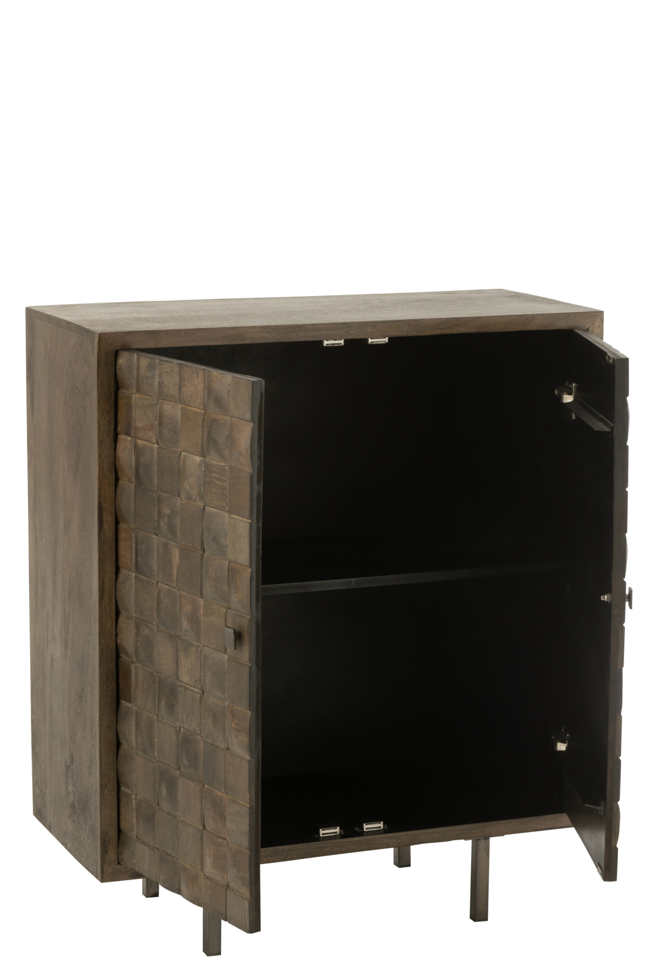Kast Furu breed Donkerbruin