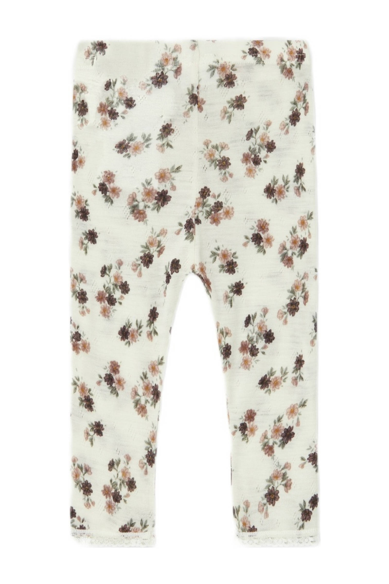 NAME IT wollen baby legging NBFWANG offwhite/oudroze