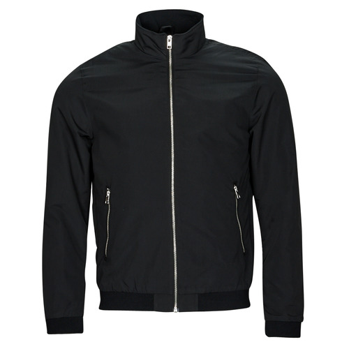 Jack & Jones - JJERUSH HARRINGTON BOMBER - Noir