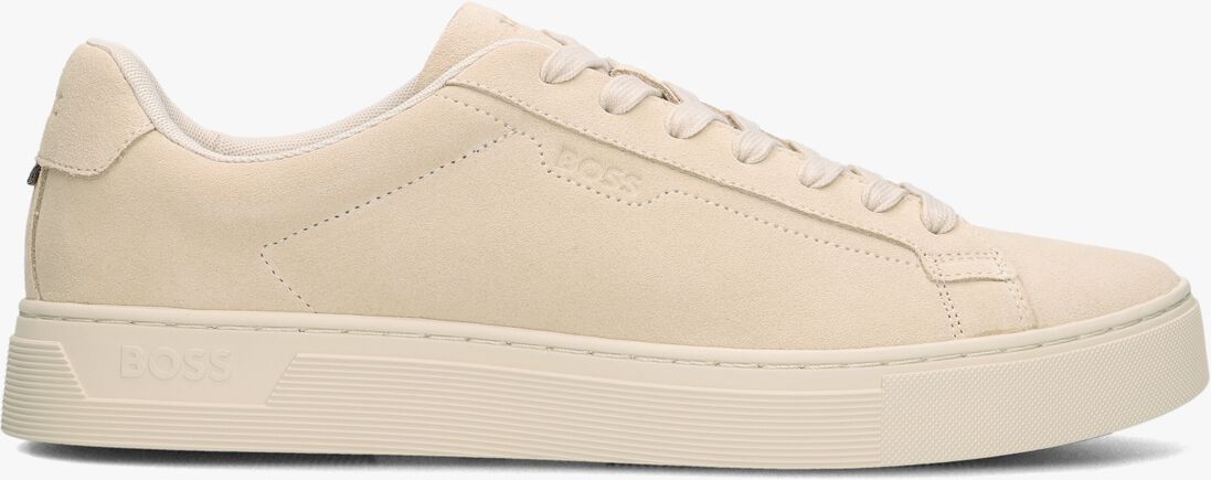 BOSS beige boss lage sneakers rhys_tenn