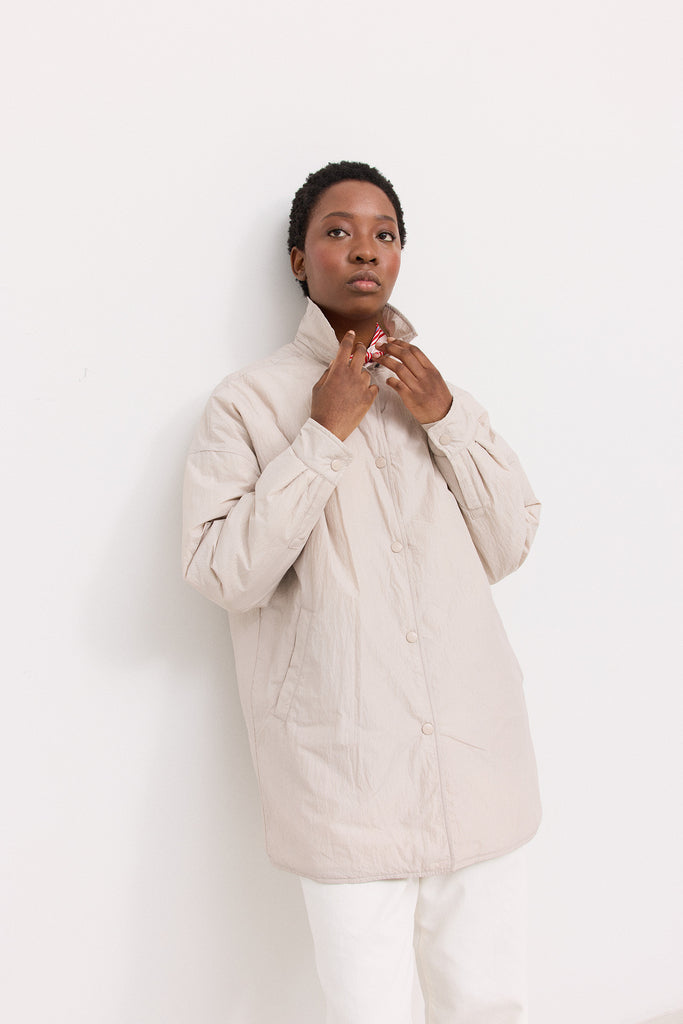 Oleana W Jacket, Jakke - Moon Grey