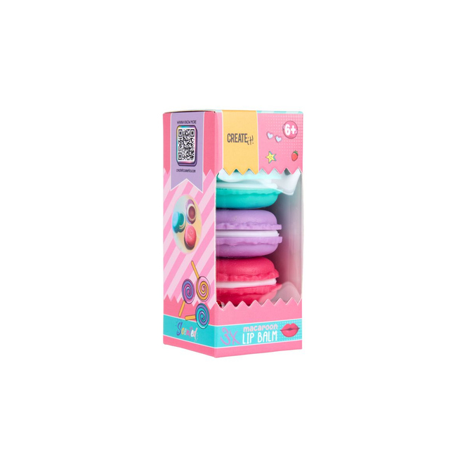 Create it! - 3er Set Lippenbalsam - Macaron