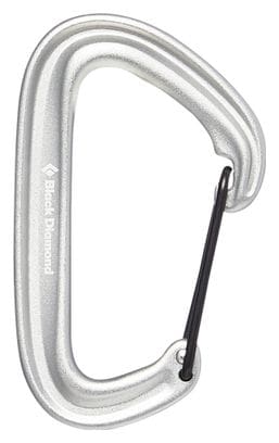 Mousqueton Black Diamond Litewire Gris Clair