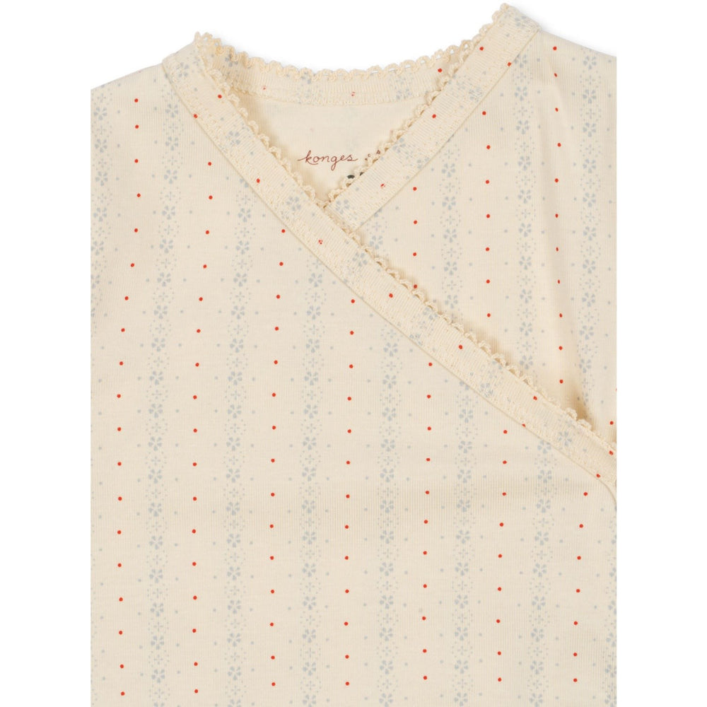 Køb Konges Sløjd Fete De Fleur Basic Newborn Onesie GOTS