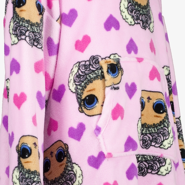 L.O.L. Surprise hoodie blanket roze