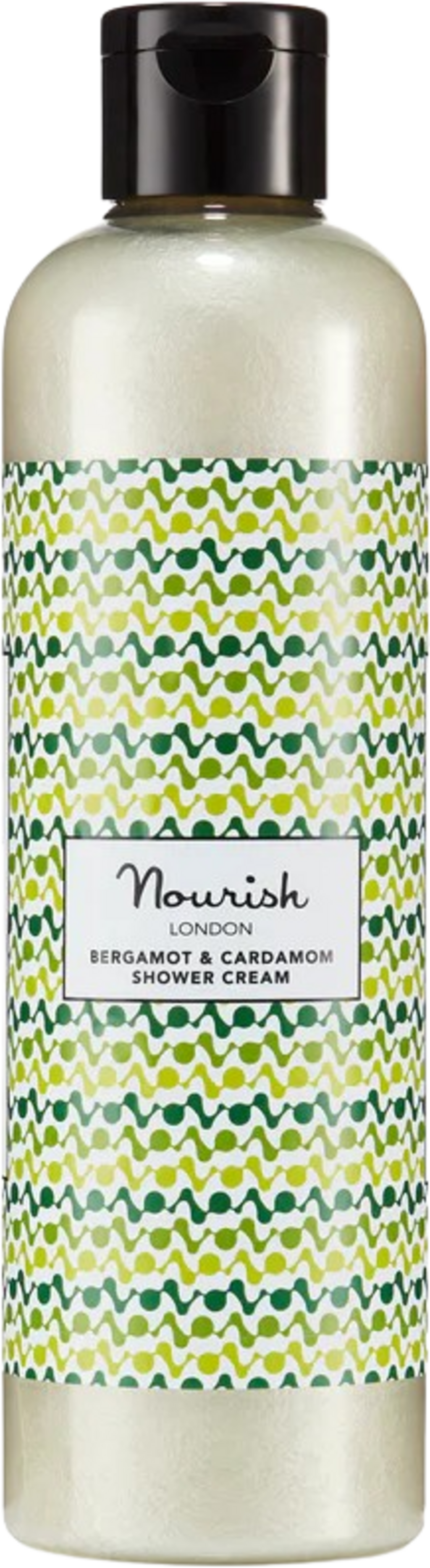 Nourish London  Bergamot & Cardamom Shower Cream, 300 ml