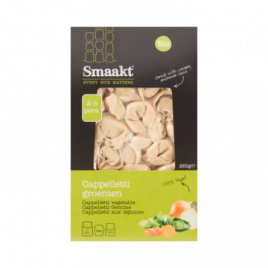 Smaakt Biologische cappelletti groenten