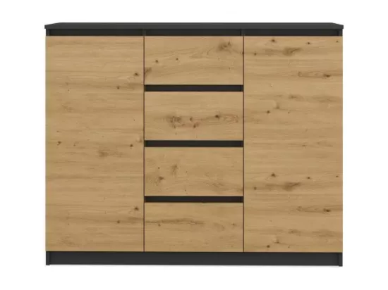 Commode Malwa 2D4S/120 ANTHRACITE ARTISAN