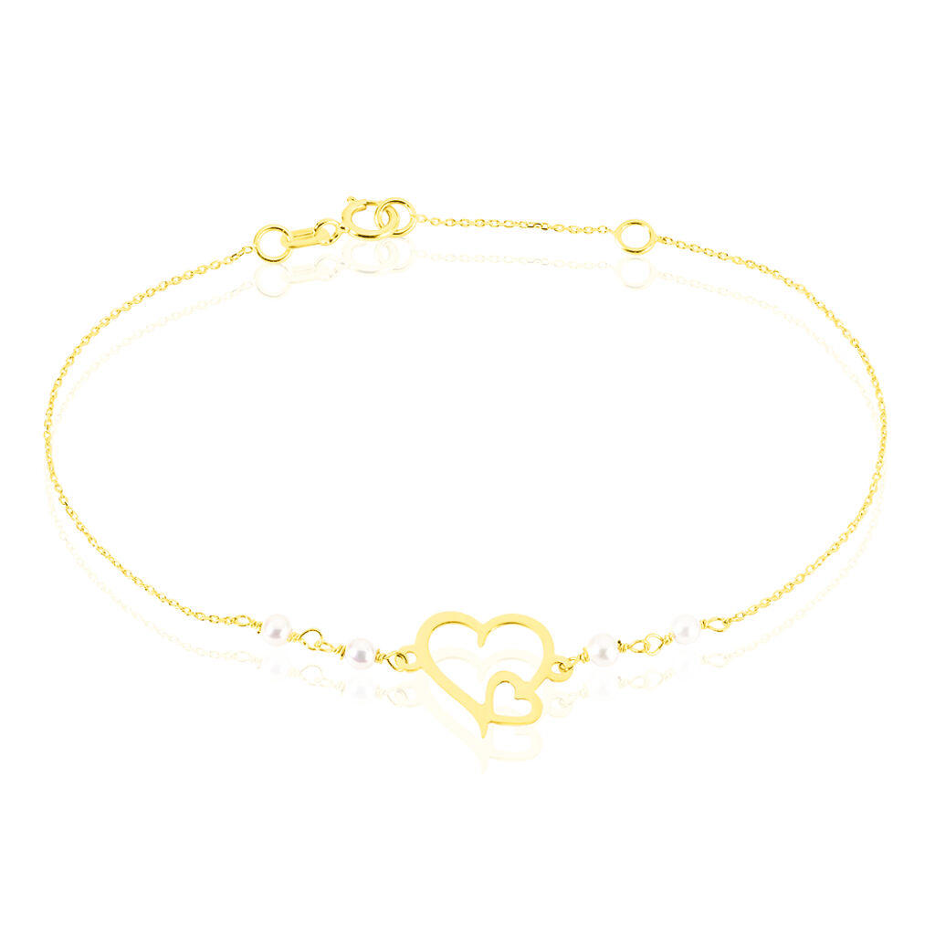 Bracelet Eri Or Jaune Perle De Culture