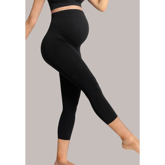 Legging de Grossesse soutien & confort 3/4   Noir        de               Carriwell