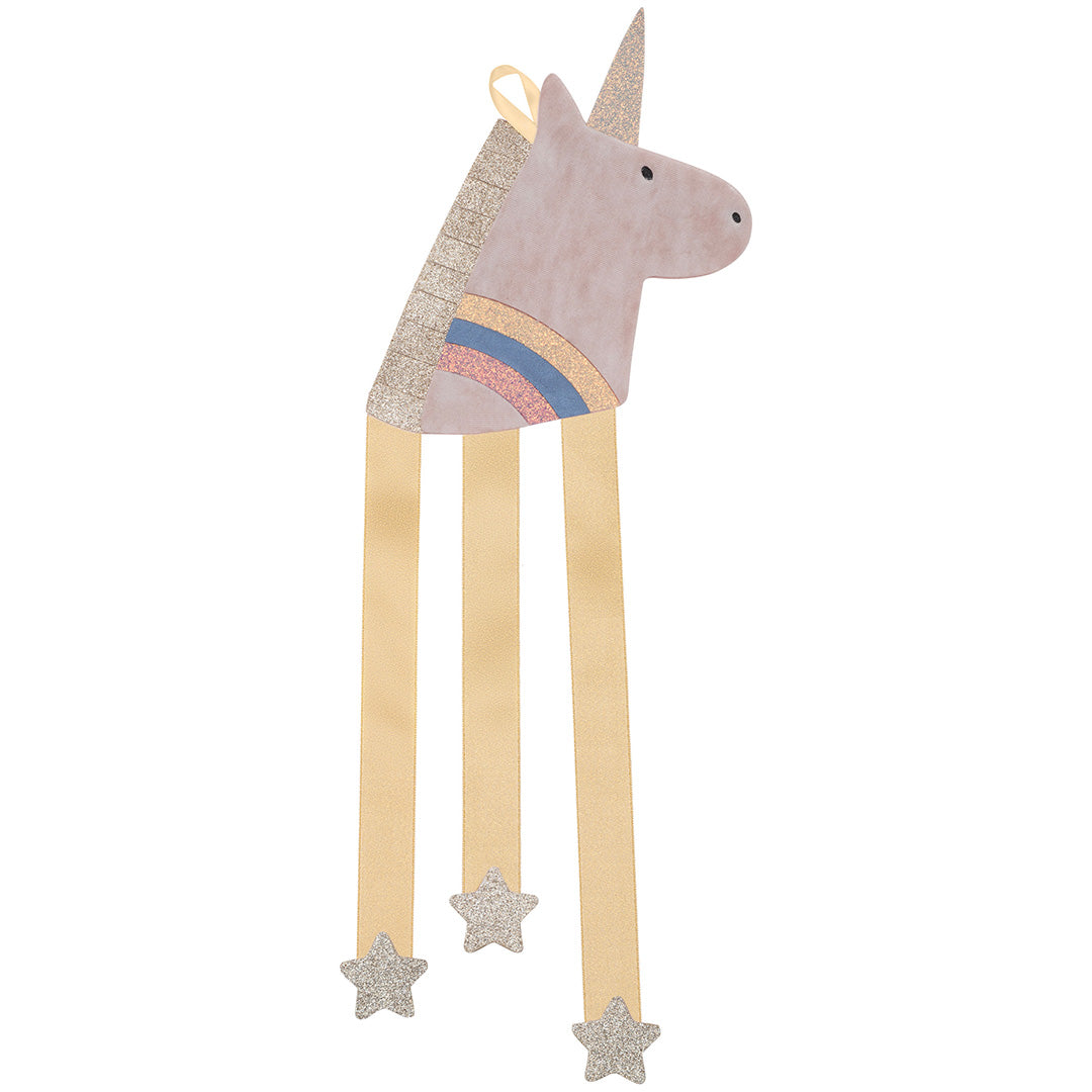 mimi & lula haarspeldhouder unicorn - pink multi