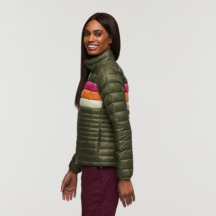 Cotopaxi Fuego Down Jacket Fatigue Stripes
