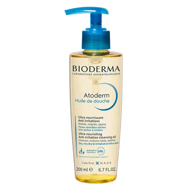 Óleo de Banho Suavizante Bioderma Atoderm para Pele Atópica Muito Seca 200ml