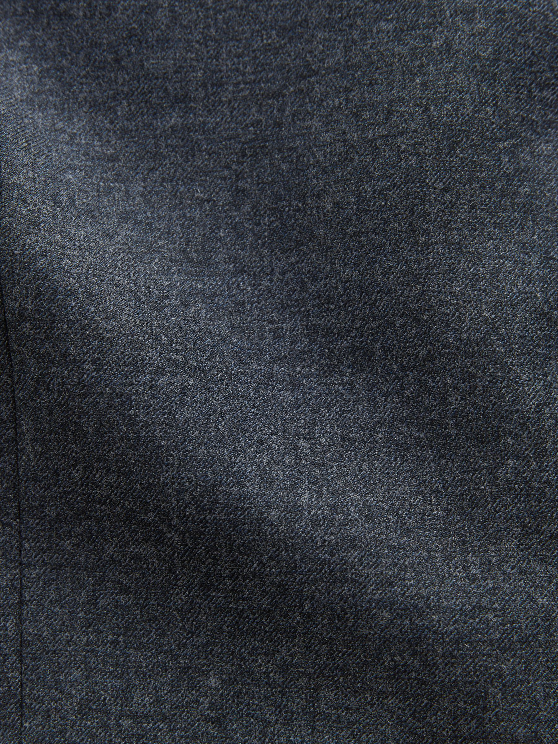 Blauw - Merino Wool Blend Suit Waistcoat