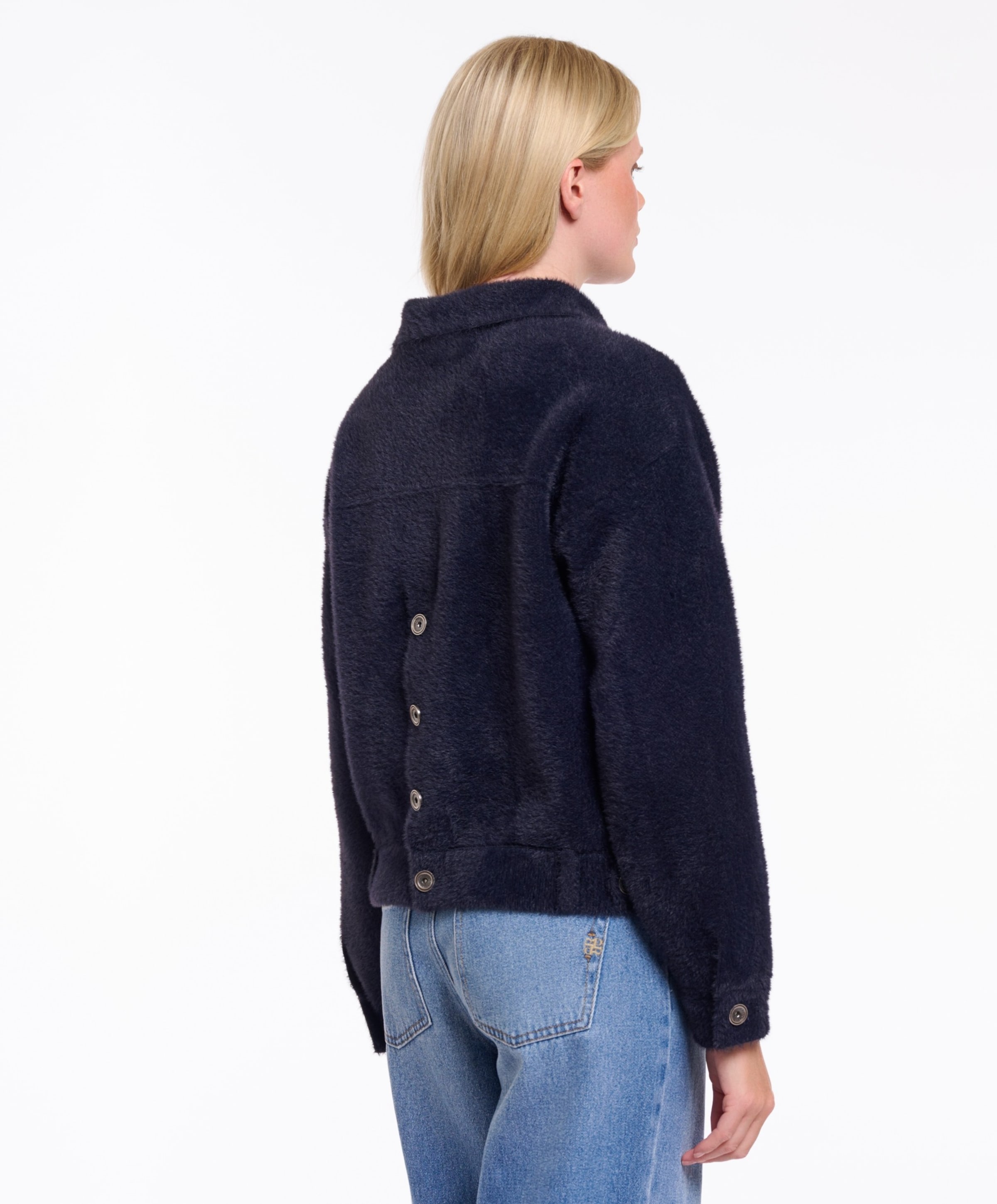 Rino & pelle Dames vest blauw