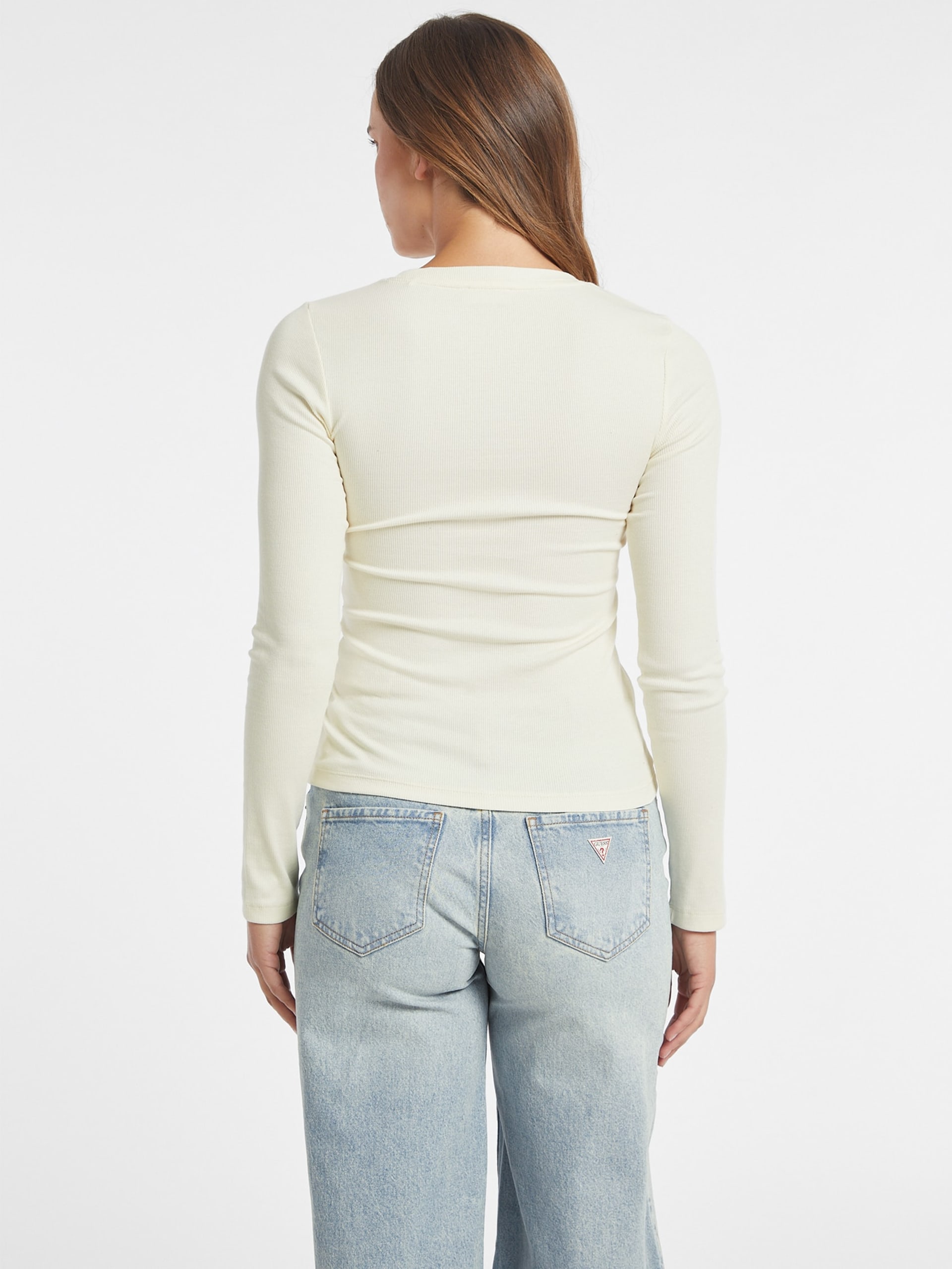 Camiseta Slim com Logo Bordado