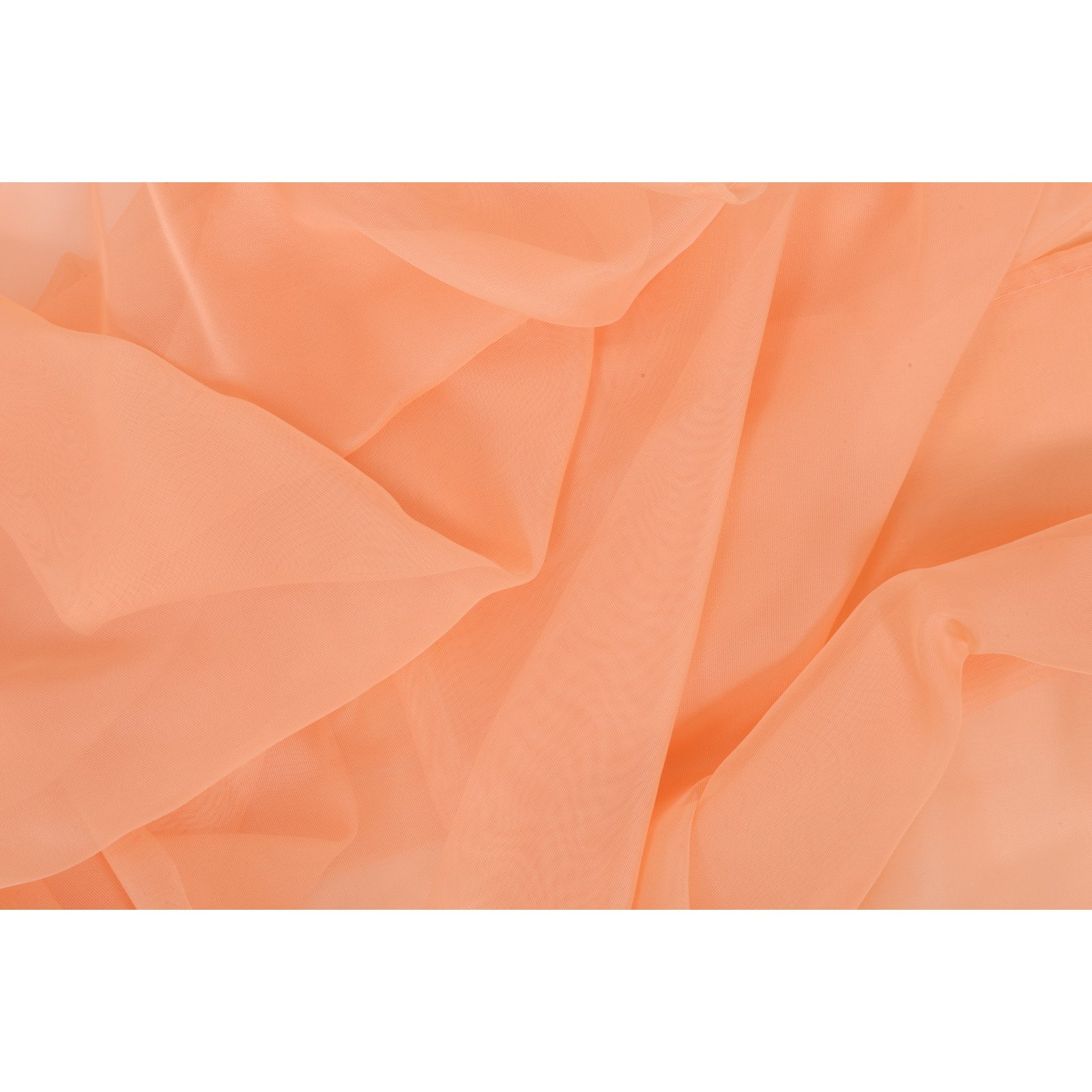 Fertigvorhang Voile 140 x 245 cm mit Universalband lachs