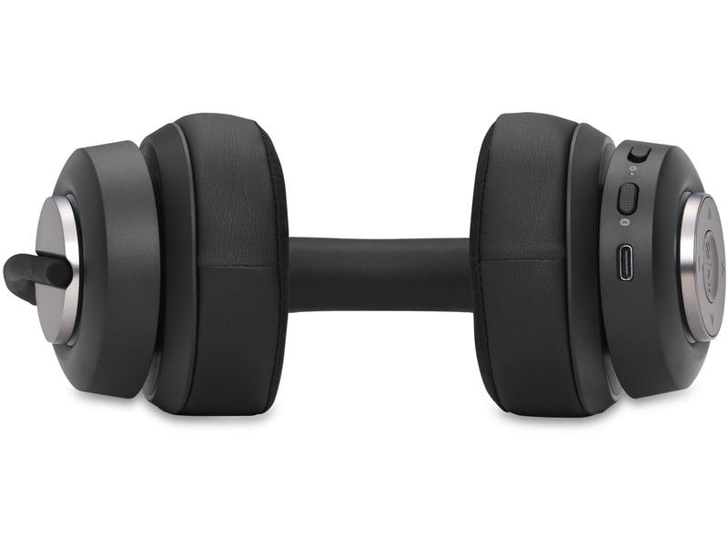 Kensington Headset H3000 Bluetooth Komfortabler USB-C Over-Ear Kopfhörer mit drehbarem Mikrofon und schwenkbaren Ohrmuscheln