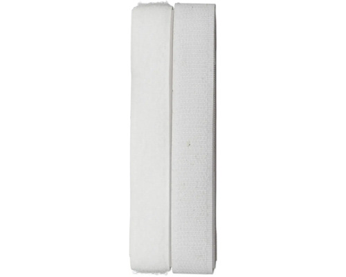 Witte klittenbandsluiting 500x16 mm