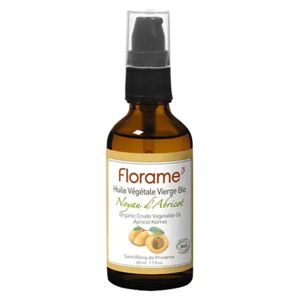 Óleo Vegetal Orgânico de Semente de Damasco Florame Aromatherapy 50ml