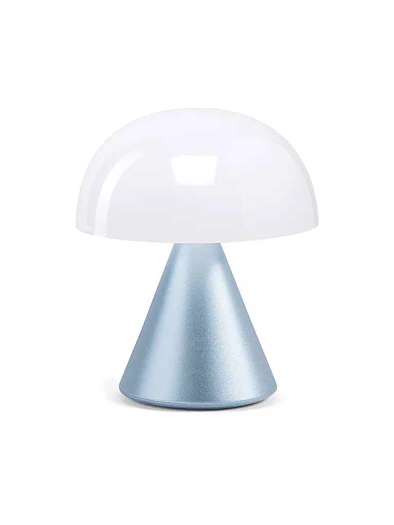 LEXON Mini LED Lampe MINA 8,3cm Light Blue hellblau