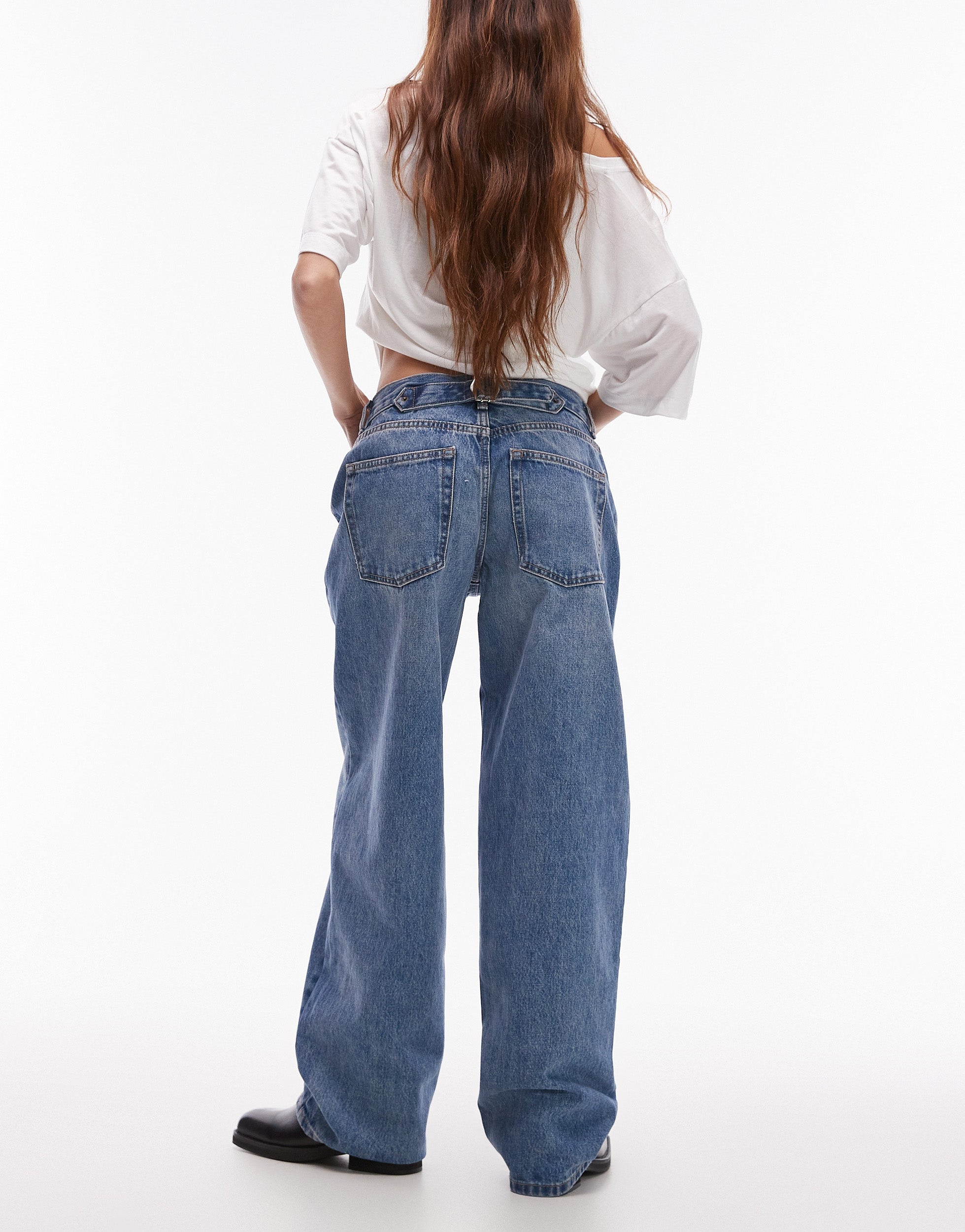 TOPSHOP Low waist Relaxed fit Jeans