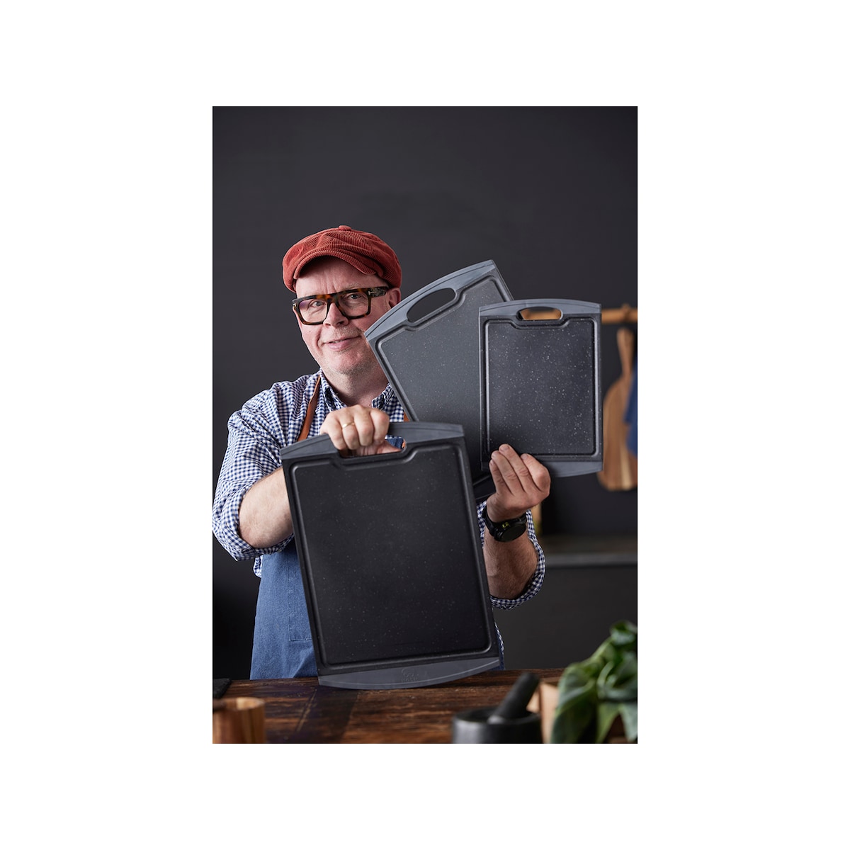 HOLM Cutting board 37 x 25 x 1 cm