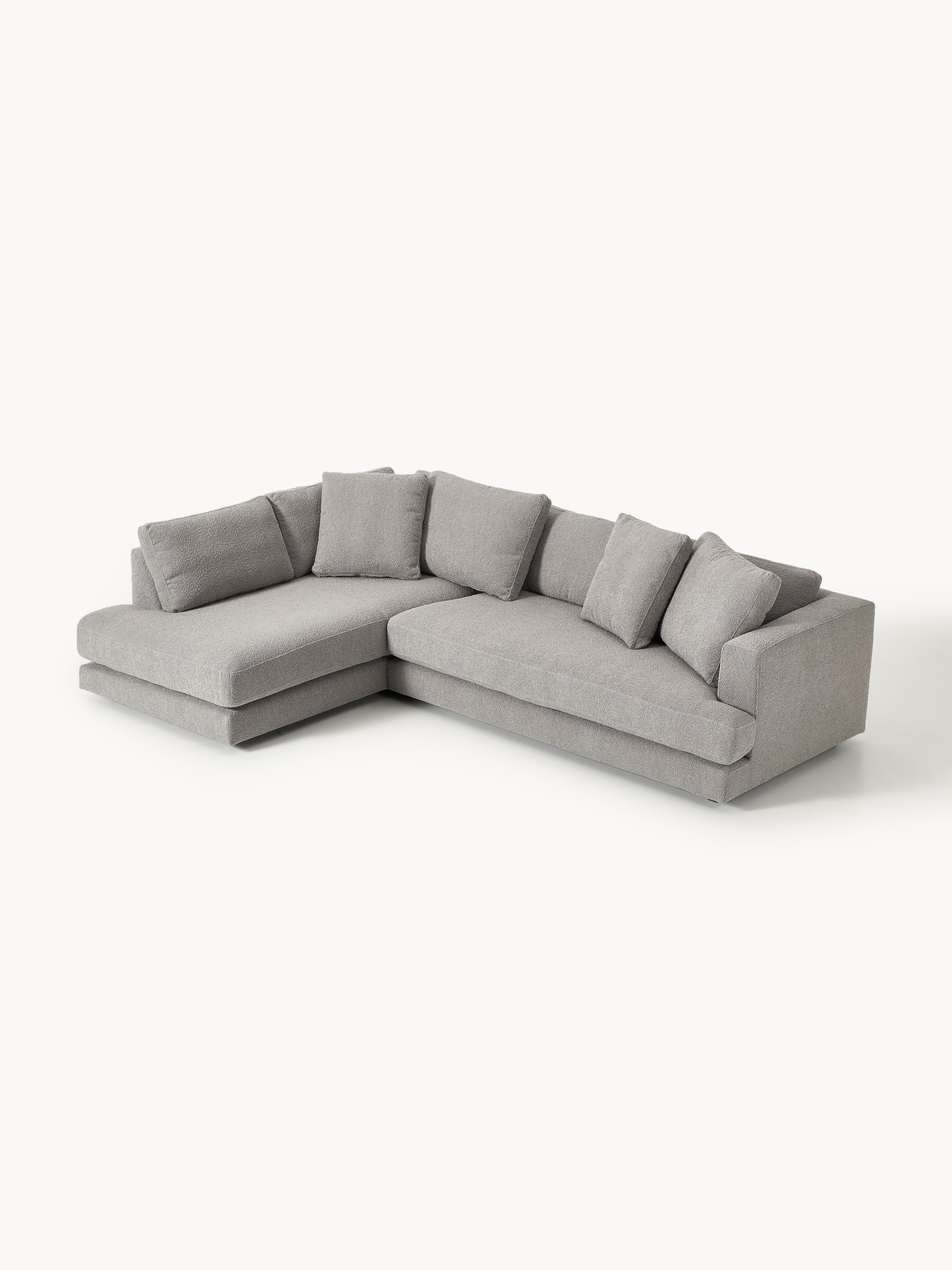 Bouclé hoekbank Tribeca