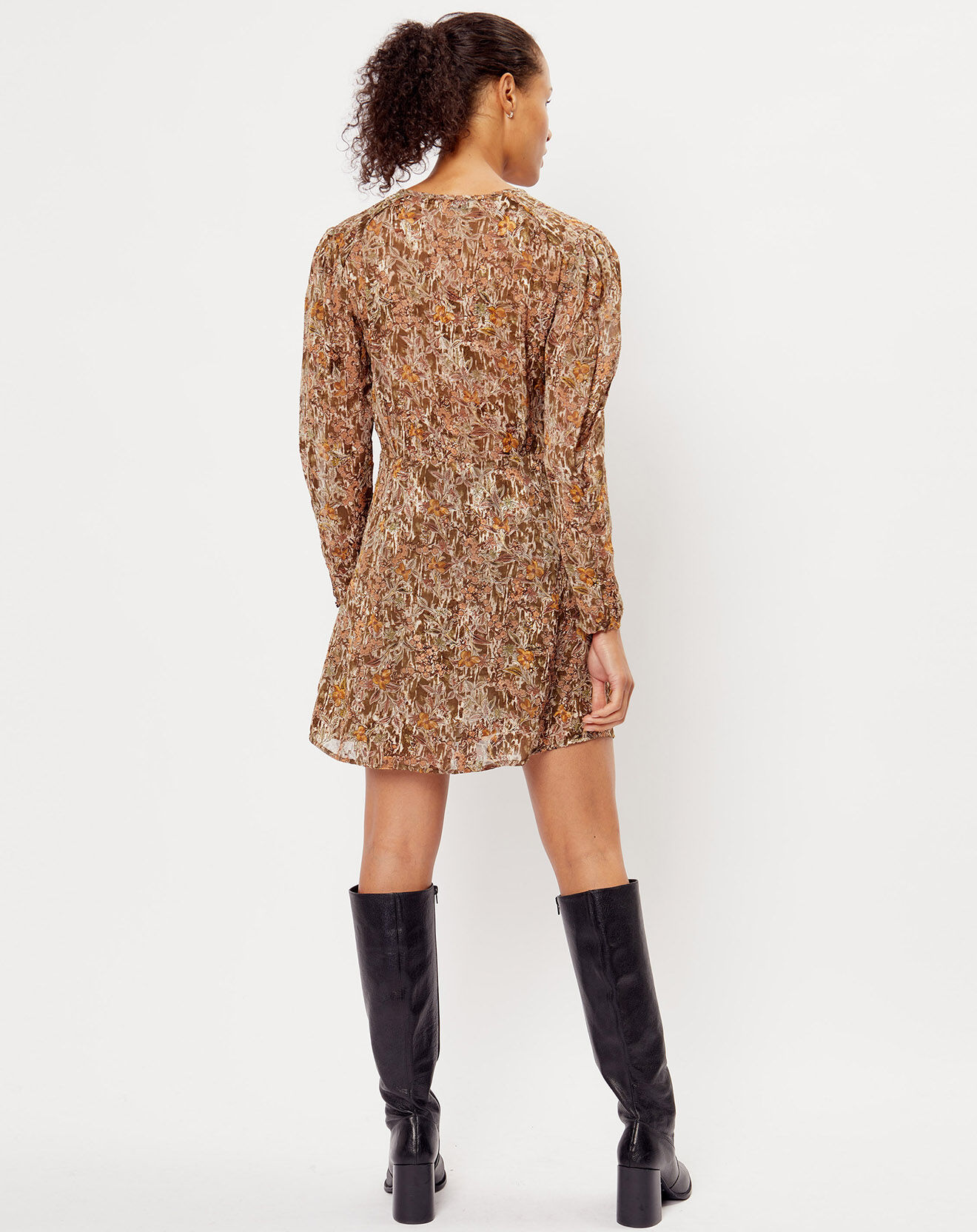 See u Soon Robe imprimée Alexa khaki