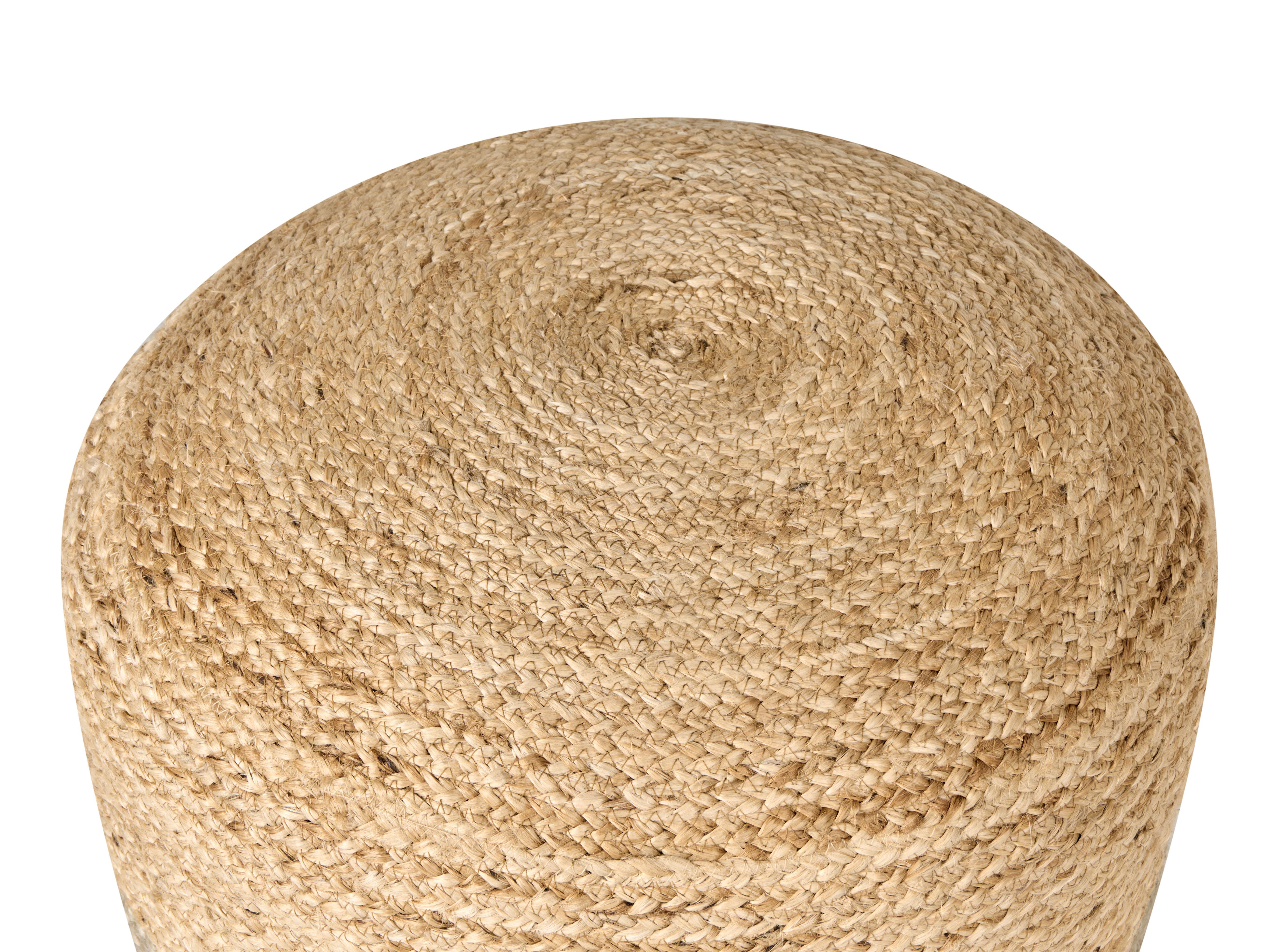 Poef DUKI Jute Taupe