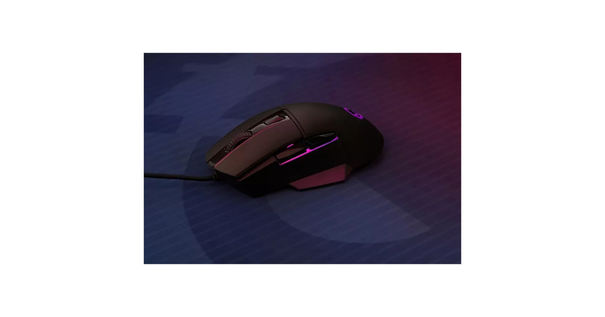 LORGARJetter 357 gaming muis  (Zwart, 200 - 8000 dpi, RGB)