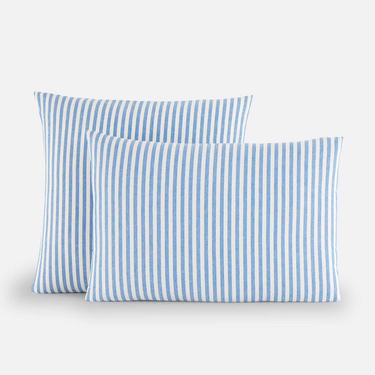 LA REDOUTE INTERIEURS<br>Fronha de algodão, azul, Soizic