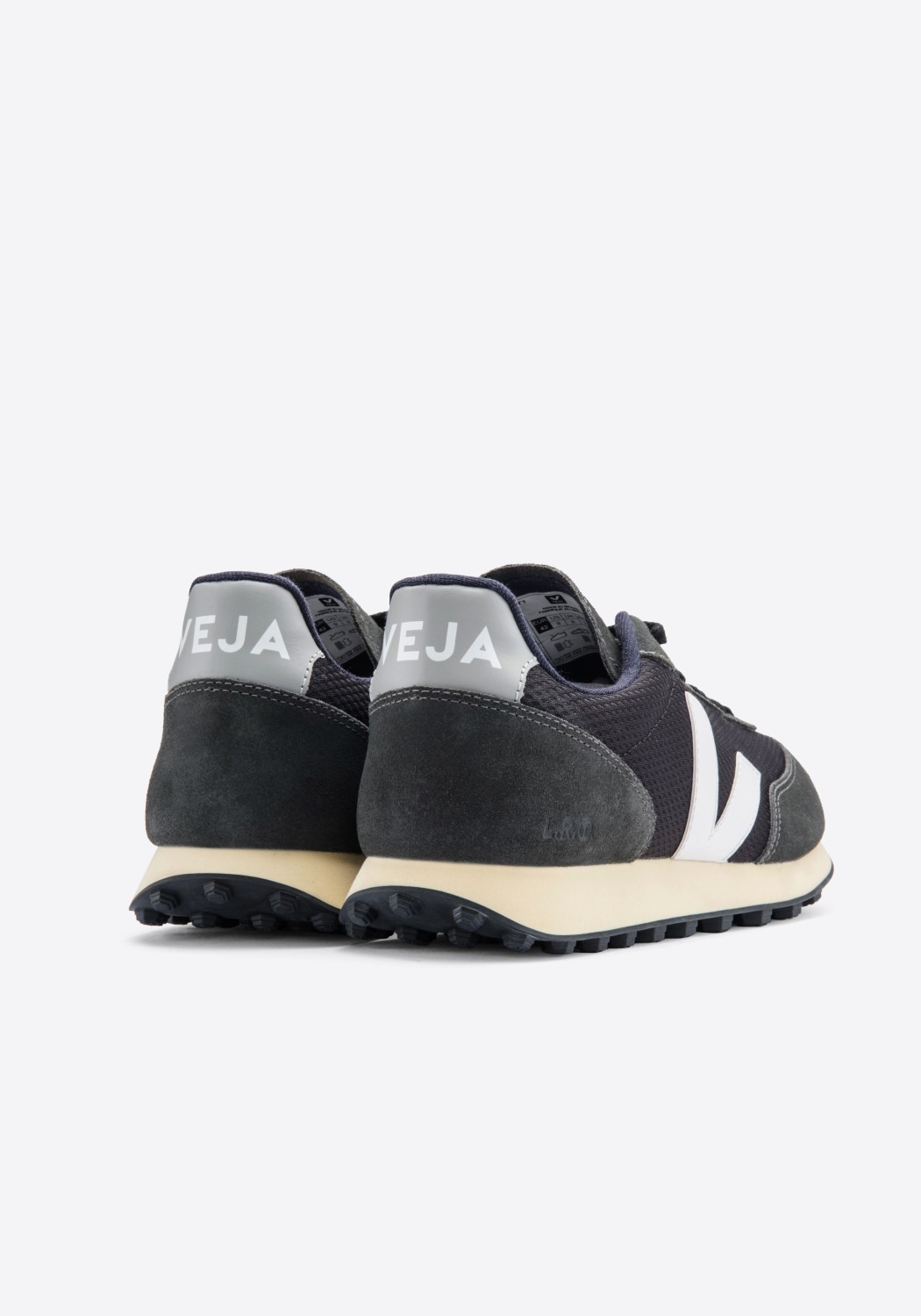 Veja Sneaker Rio Branco Alveomesh Black White Oxford Grey