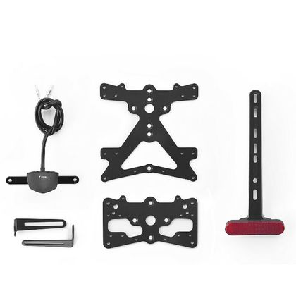 Support de plaque Rizoma FOX - Noir