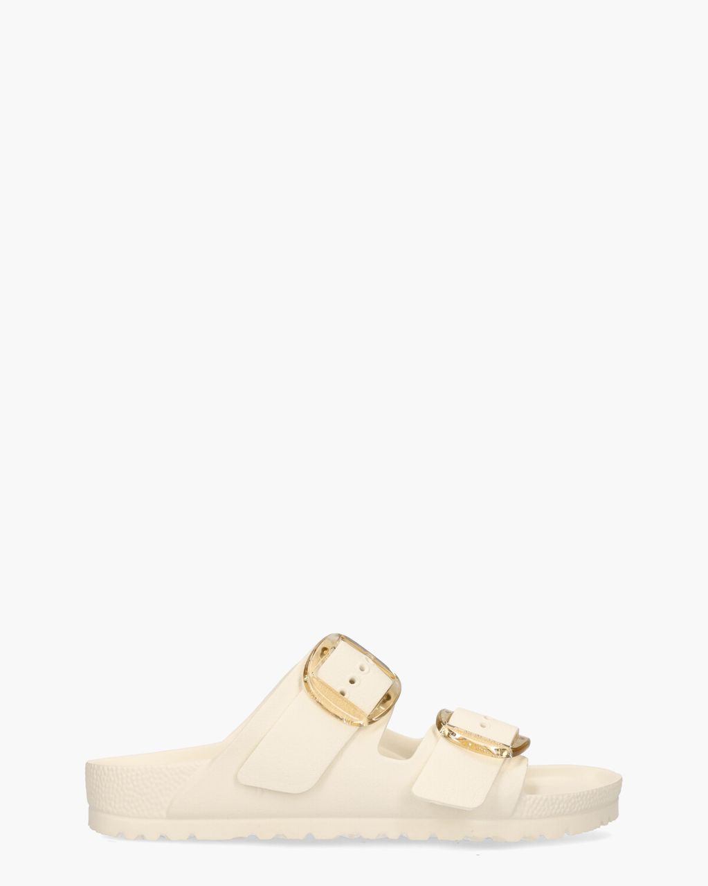 Birkenstock Arizona Big Buckle Off-White Damesslippers