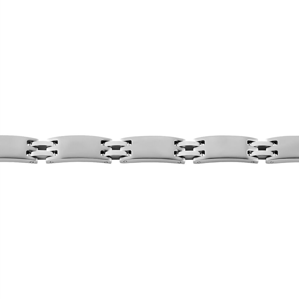 Bracelet Jonathan Acier Blanc