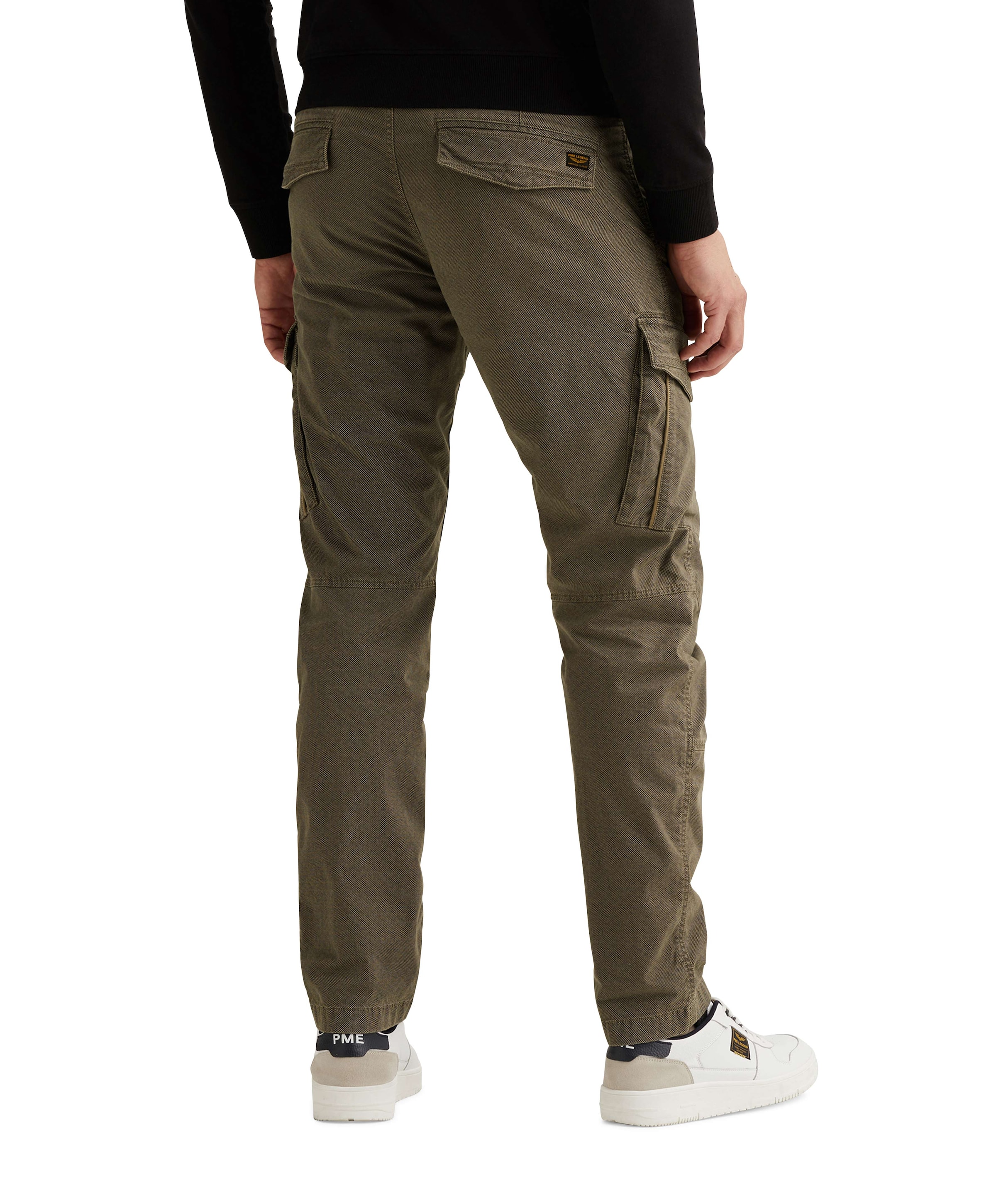 PME Legend NORDROP CARGO 3.0 MICRO ALLOVER PR heren broek bruin