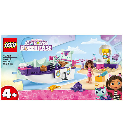LEGO? Gabby's Dollhouse - Gabby og Havkats Skib og Spa 10786 - 8