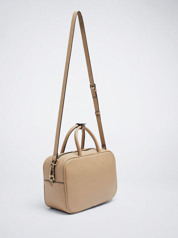 Bolsa Tote para Uso Diário - Branco Sujo