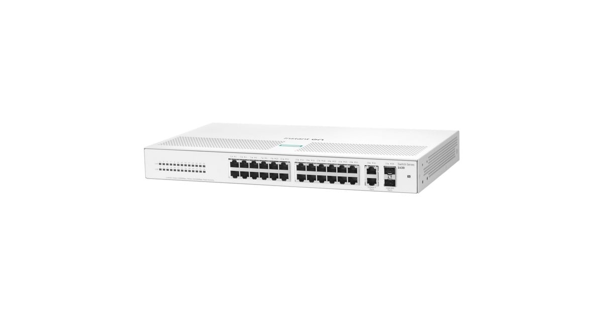 Hewlett Packard EnterpriseInstant On 1430 26G 2SFP switch  (1U)