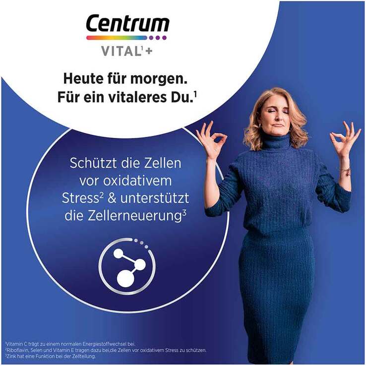 Centrum Vital + Antiox Zellschutz Kapseln, 30 St