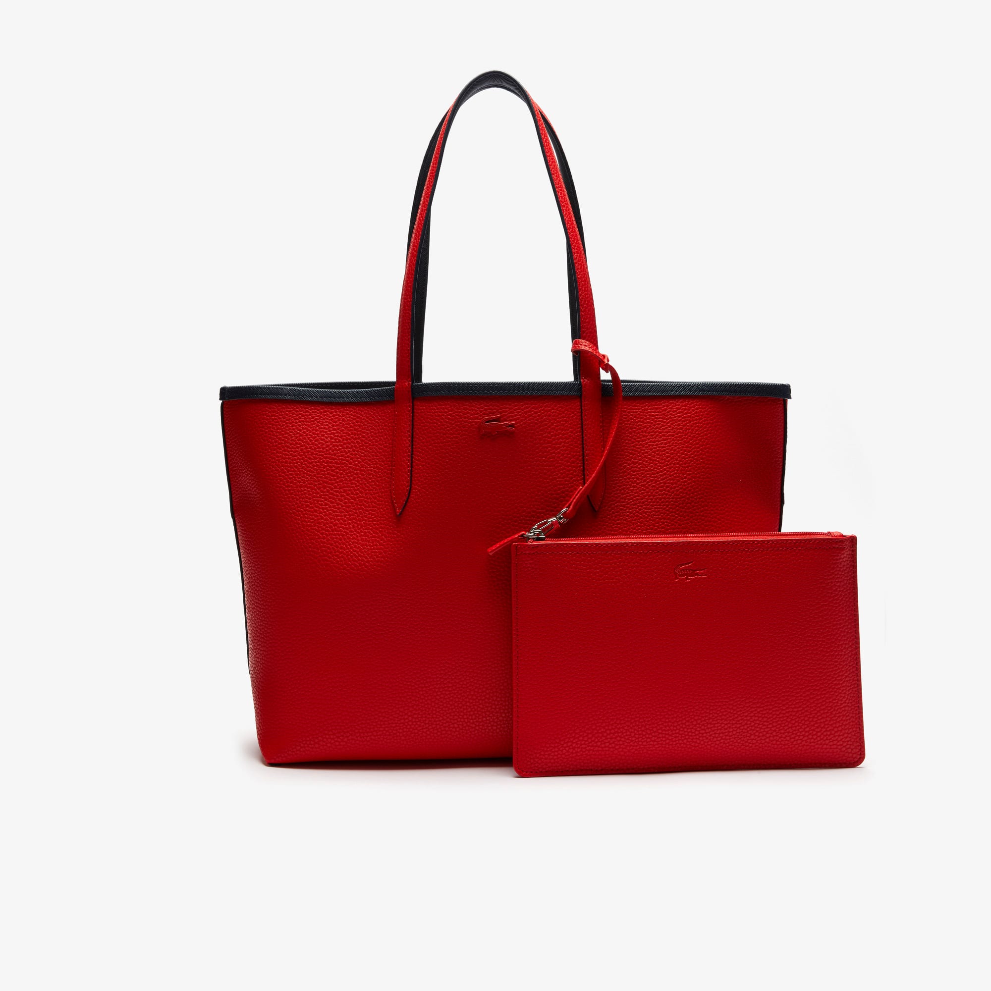 Sac cabas Anna réversible bicolore Sacs à main & Cabas - Bleu - Lacoste - Femme