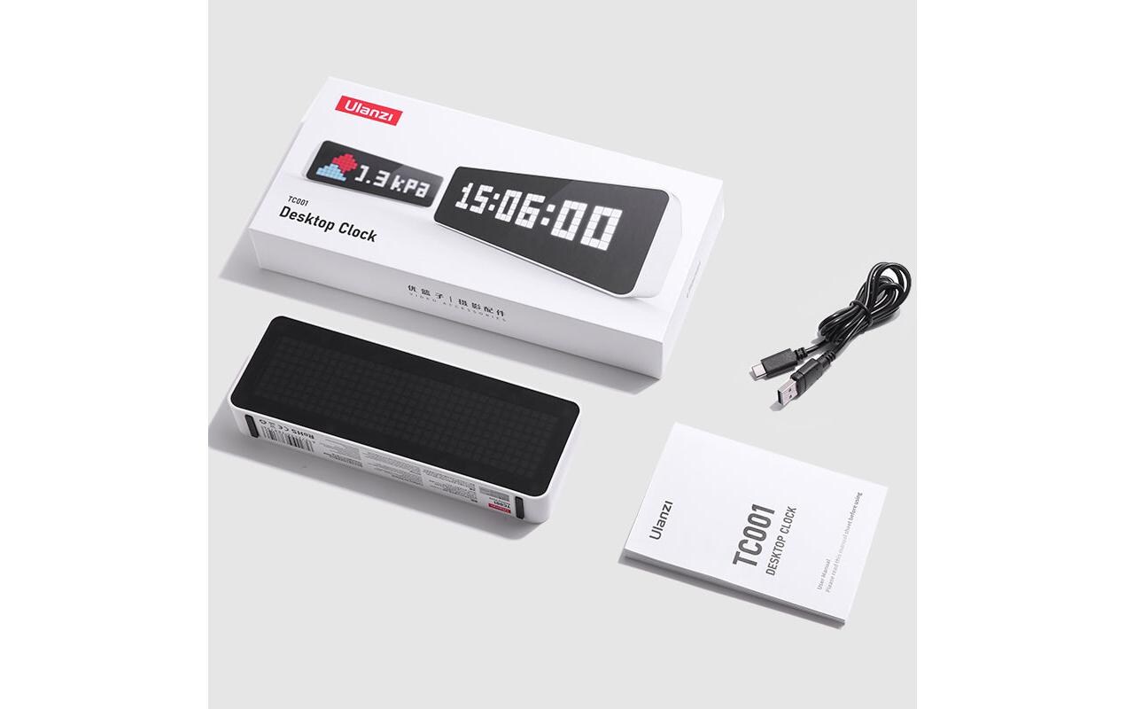 TC001 Smarte Pixel UhrSmarte Pixel Uhr mit WiFi